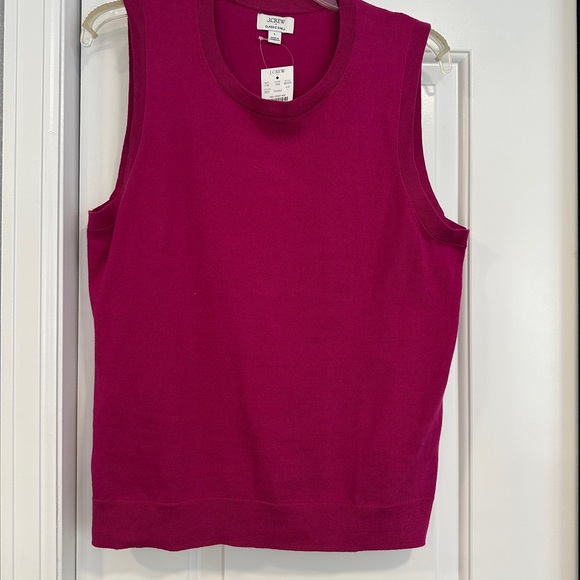 J. Crew Tops - J. Crew NWT Women's Fuchsia Tank Top